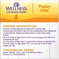 Wellness Complete Health Just For Puppy Canned Dog Food 15 Wellness Complete Health Just For Puppy Canned Dog Food -Blue Buffalo || ROYAL CANIN || Wellness Sales 49210 PT6. AC SS1800 V1691423272