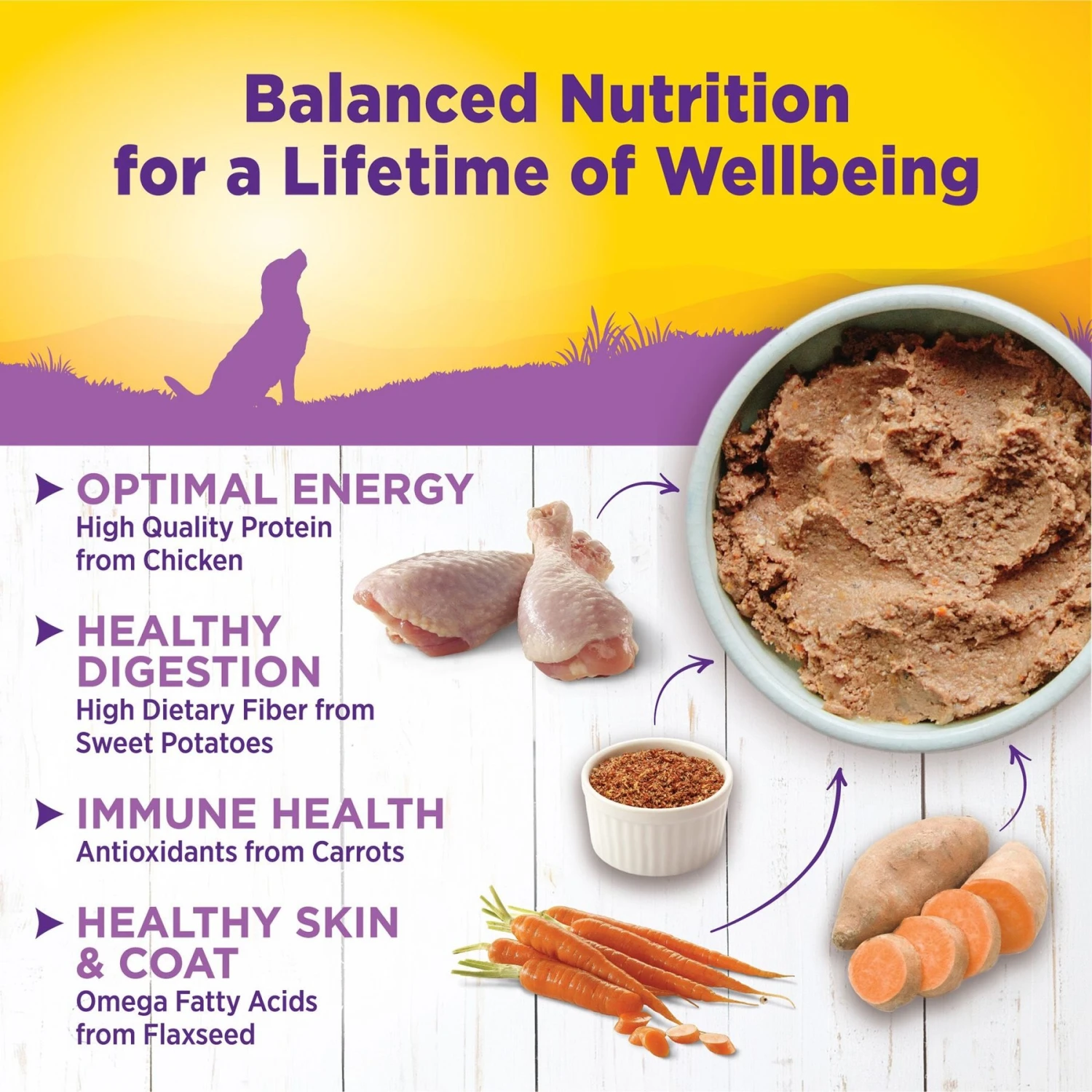 Wellness Complete Health Senior Formula Natural Canned Dog Food 6 Wellness Complete Health Senior Formula Natural Canned Dog Food - Image 4