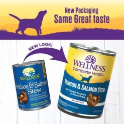 Wellness Venison & Salmon Stew With Potatoes & Carrots Canned Dog Food 12 Wellness Venison & Salmon Stew With Potatoes & Carrots Canned Dog Food -Blue Buffalo || ROYAL CANIN || Wellness Sales 49224 PT2. AC SS1800 V1657657682