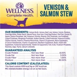 Wellness Venison & Salmon Stew With Potatoes & Carrots Canned Dog Food 16 Wellness Venison & Salmon Stew With Potatoes & Carrots Canned Dog Food -Blue Buffalo || ROYAL CANIN || Wellness Sales 49224 PT6. AC SS1800 V1657657682