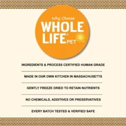 Whole Life Just One Ingredient Pure Chicken Breast Freeze-Dried Dog Treats -Blue Buffalo || ROYAL CANIN || Wellness Sales 49332 PT4. AC SS1800 V1673891924