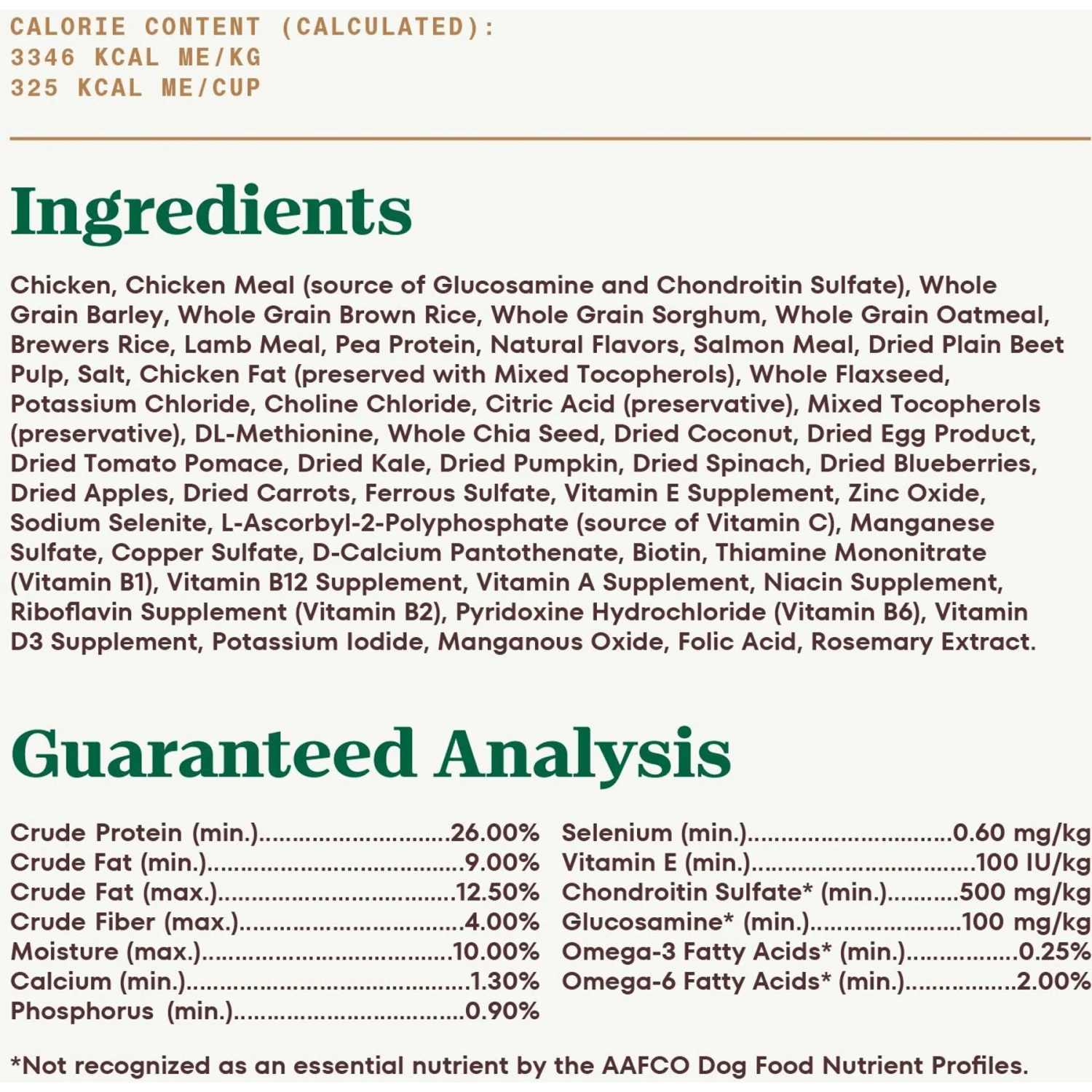 Nutro Ultra Adult Weight Management Chicken, Lamb & Salmon Recipe Dry Dog Food 8 Nutro Ultra Adult Weight Management Chicken, Lamb & Salmon Recipe Dry Dog Food - Image 6