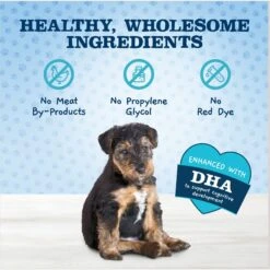 Blue Buffalo Baby Blue Healthy Growth Formula Natural Chicken & Brown Rice Recipe Puppy Dry Food & Blue Buffalo Baby Blue Natural Savory Chicken Puppy Treats, 4-oz Bag -Blue Buffalo || ROYAL CANIN || Wellness Sales 501858 PT4. AC SS1800 V1648508810