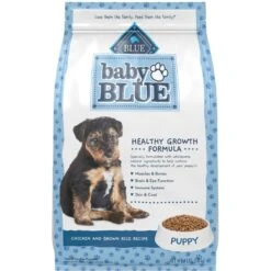 Blue Buffalo Baby Blue Healthy Growth Formula Natural Chicken & Brown Rice Recipe Puppy Dry Food & Blue Buffalo Baby Blue Natural Savory Chicken Puppy Treats, 4-oz Bag -Blue Buffalo || ROYAL CANIN || Wellness Sales 501858 PT5. AC SS1800 V1648510911