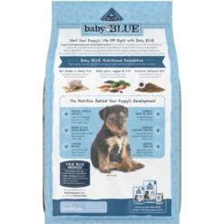 Blue Buffalo Baby Blue Healthy Growth Formula Natural Chicken & Brown Rice Recipe Puppy Dry Food & Blue Buffalo Baby Blue Natural Savory Chicken Puppy Treats, 4-oz Bag -Blue Buffalo || ROYAL CANIN || Wellness Sales 501858 PT6. AC SS1800 V1648515125