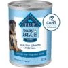 Blue Buffalo Baby Blue Healthy Growth Formula Natural Chicken & Vegetable Recipe Puppy Wet Food, 12.5-oz Cans, Case Of 12 -Blue Buffalo || ROYAL CANIN || Wellness Sales 502134 MAIN. AC SS1800 V1647638814