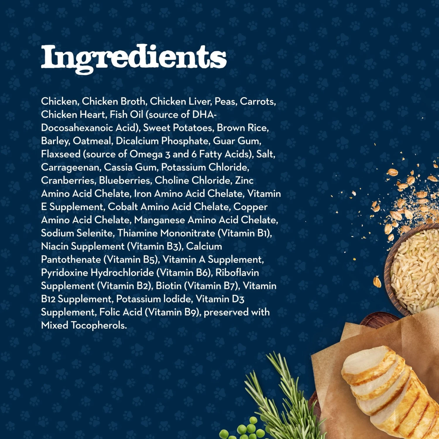 Blue Buffalo Baby Blue Healthy Growth Formula Natural Chicken & Vegetable Recipe Puppy Wet Food, 12.5-oz Cans, Case Of 12 7 Blue Buffalo Baby Blue Healthy Growth Formula Natural Chicken & Vegetable Recipe Puppy Wet Food, 12.5-oz Cans, Case Of 12 - Image 5