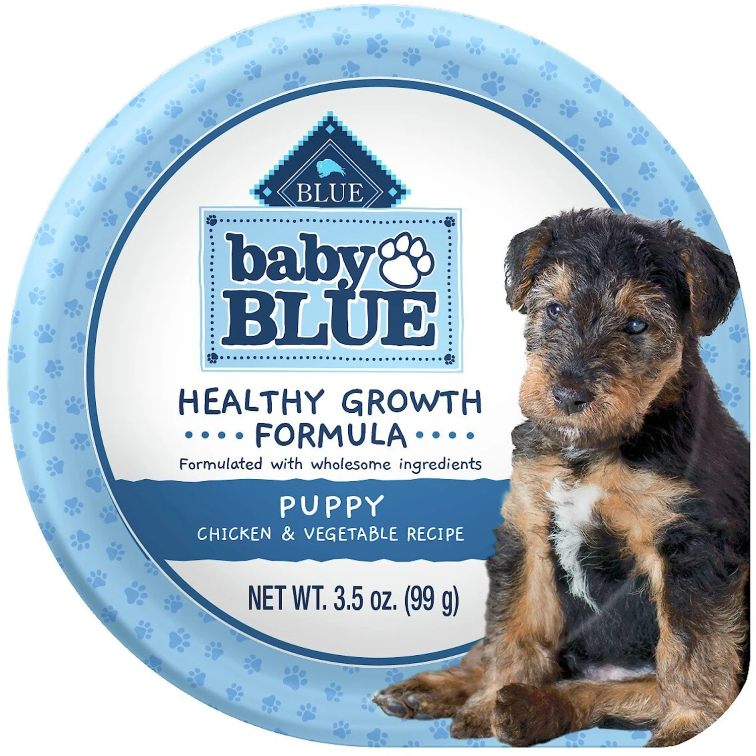 Blue Buffalo Baby Blue Healthy Growth Formula Natural Chicken & Vegetable Recipe Puppy Wet Food, 3.5-oz Cups, Case Of 12 3 Blue Buffalo Baby Blue Healthy Growth Formula Natural Chicken & Vegetable Recipe Puppy Wet Food, 3.5-oz Cups, Case Of 12