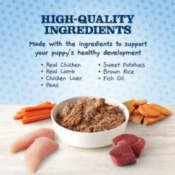 Blue Buffalo Baby Blue Natural Chicken, Lamb & Vegetable Recipe Variety Pack Puppy Wet Food, 3.5-oz Cans, Case Of 12 -Blue Buffalo || ROYAL CANIN || Wellness Sales 502230 PT3. AC SS1800 V1647638804