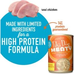 Tiki Dog Meaty Whole Foods Grain-Free Chicken Shredded Canned Dog Food, 12-oz, Case Of 8 -Blue Buffalo || ROYAL CANIN || Wellness Sales 505050 PT3. AC SS1800 V1648590986