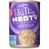 Tiki Dog Meaty Whole Foods Grain-Free Chicken & Egg Shredded Canned Dog Food, 12-oz, Case Of 8