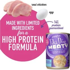 Tiki Dog Meaty Whole Foods Grain-Free Chicken & Egg Shredded Canned Dog Food, 12-oz, Case Of 8 -Blue Buffalo || ROYAL CANIN || Wellness Sales 505074 PT3. AC SS1800 V1648615001