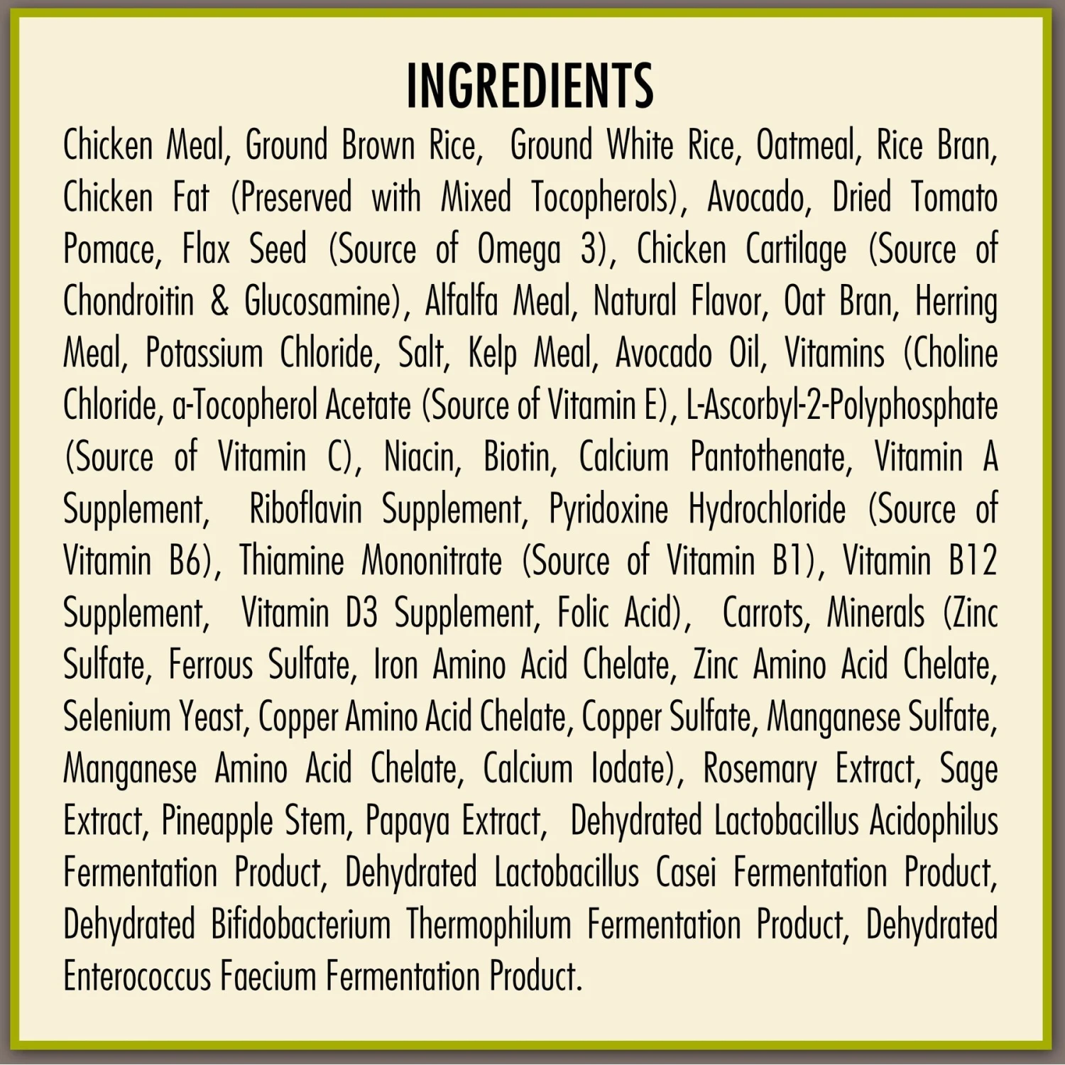 AvoDerm Senior Chicken Meal & Brown Rice Recipe Dry Dog Food 7 AvoDerm Senior Chicken Meal & Brown Rice Recipe Dry Dog Food - Image 5