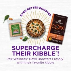Wellness Bowl Boosters Freshly Frozen Fresh Chicken & Butternut Squash Dog Food 14 Wellness Bowl Boosters Freshly Frozen Fresh Chicken & Butternut Squash Dog Food -Blue Buffalo || ROYAL CANIN || Wellness Sales 511846 PT4. AC SS1800 V1660707621