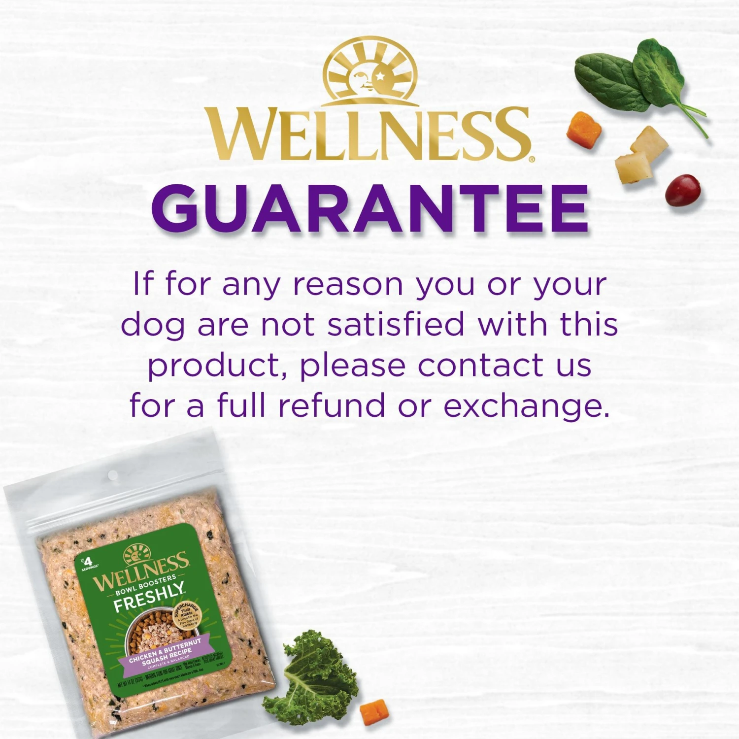 Wellness Bowl Boosters Freshly Frozen Fresh Chicken & Butternut Squash Dog Food 10 Wellness Bowl Boosters Freshly Frozen Fresh Chicken & Butternut Squash Dog Food - Image 9