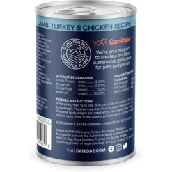 CANIDAE PURE All Stages Grain-Free Limited Ingredient Lamb, Turkey & Chicken Recipe Canned Dog Food, 13-oz 14 CANIDAE PURE All Stages Grain-Free Limited Ingredient Lamb, Turkey & Chicken Recipe Canned Dog Food, 13-oz -Blue Buffalo || ROYAL CANIN || Wellness Sales 51416 PT3. AC SS1800 V1673462277