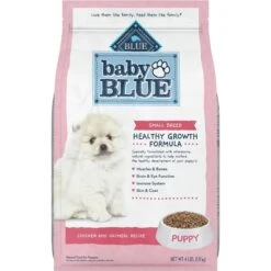 Blue Buffalo Baby Blue Small Breed Healthy Growth Formula Natural Chicken & Oatmeal Rice Recipe Puppy Dry Food, 4-lb Bag & Blue Buffalo Baby Blue Healthy Growth Formula Natural Chicken & Vegetable Recipe Puppy Wet Food, 3.5-oz Cups, Case Of 12 -Blue Buffalo || ROYAL CANIN || Wellness Sales 515014 PT5. AC SS1800 V1649342598