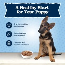 Blue Buffalo Baby Blue Healthy Growth Formula Natural Chicken & Vegetable Recipe Puppy Wet Food, 12.5-oz Cans, Case Of 12 & Blue Buffalo Baby Blue Healthy Growth Formula Grain-Free High Protein Turkey & Potato Recipe Puppy Wet Food, 12.5-oz Cans, Case Of 12 -Blue Buffalo || ROYAL CANIN || Wellness Sales 515038 PT8. AC SS1800 V1649355721