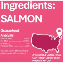 Whole Life Just One Ingredient Pure Salmon Fillet Freeze-Dried Dog Treats 13 Whole Life Just One Ingredient Pure Salmon Fillet Freeze-Dried Dog Treats -Blue Buffalo || ROYAL CANIN || Wellness Sales 51685 PT5. AC SS1800 V1673976618
