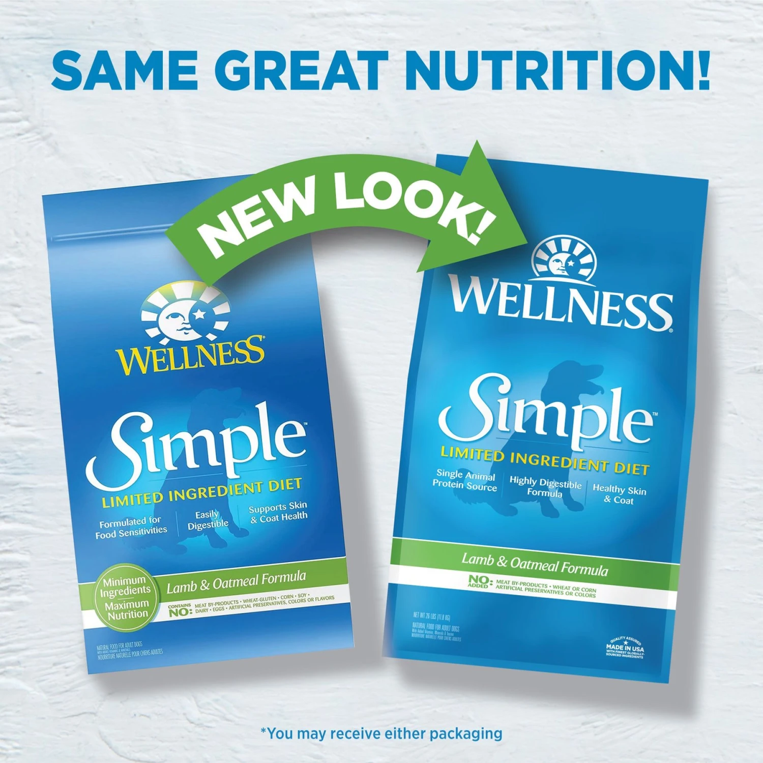 Wellness Simple Limited Ingredient Diet Lamb & Oatmeal Formula Dry Dog Food 4 Wellness Simple Limited Ingredient Diet Lamb & Oatmeal Formula Dry Dog Food - Image 2