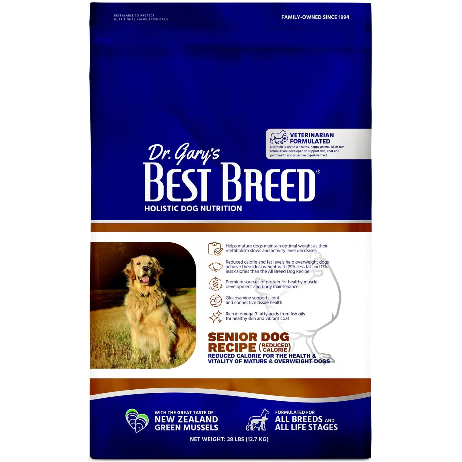 Dr. Gary's Best Breed Holistic Senior Reduced Calorie Dry Dog Food 3 Dr. Gary's Best Breed Holistic Senior Reduced Calorie Dry Dog Food