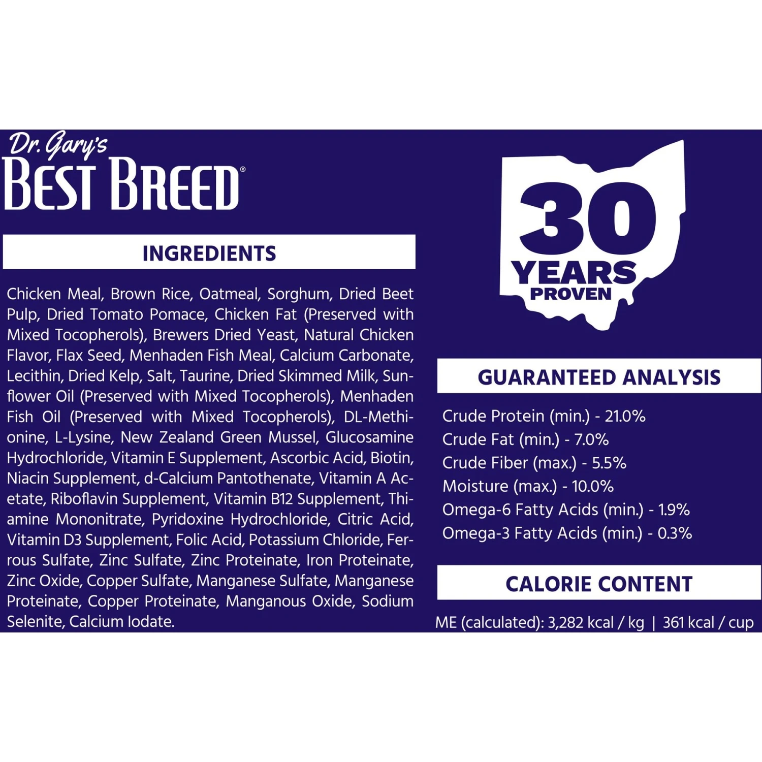 Dr. Gary's Best Breed Holistic Senior Reduced Calorie Dry Dog Food 5 Dr. Gary's Best Breed Holistic Senior Reduced Calorie Dry Dog Food - Image 3