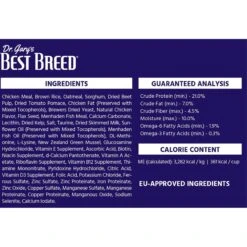 Dr. Gary's Best Breed Holistic Senior Reduced Calorie Dry Dog Food 13 Dr. Gary's Best Breed Holistic Senior Reduced Calorie Dry Dog Food -Blue Buffalo || ROYAL CANIN || Wellness Sales 517110 PT5. AC SS1800 V1666648773