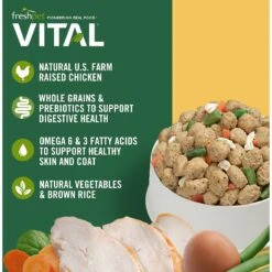 Freshpet Vital Chicken Recipe Fresh Dog Food, 1.75-lb Bag, Case Of 4 -Blue Buffalo || ROYAL CANIN || Wellness Sales 519158 PT2. AC SS1800 V1649355738