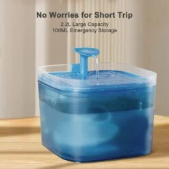 PATPET Triple Filter Ultra Quiet Pump Cat & Dog Water Fountain Dispenser, Blue, 75-oz -Blue Buffalo || ROYAL CANIN || Wellness Sales 521670 PT6. AC SS1800 V1658190634