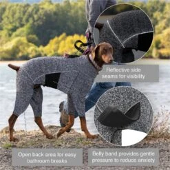 Kurgo Stowe Base Layer Dog Sweater, Heather Black 8 Kurgo Stowe Base Layer Dog Sweater, Heather Black -Blue Buffalo || ROYAL CANIN || Wellness Sales 521902 PT2. AC SS1800 V1651588633