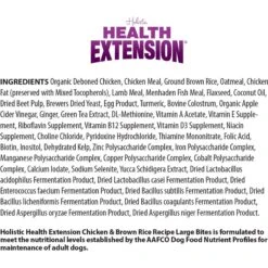 Health Extension Large Bites Chicken & Brown Rice Recipe Dry Dog Food -Blue Buffalo || ROYAL CANIN || Wellness Sales 523214 PT2. AC SS1800 V1657658480