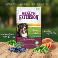 Health Extension Large Bites Chicken & Brown Rice Recipe Dry Dog Food -Blue Buffalo || ROYAL CANIN || Wellness Sales 523214 PT5. AC SS1800 V1652770283