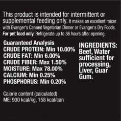 Evanger's Grain-Free Beef Canned Dog & Cat Food -Blue Buffalo || ROYAL CANIN || Wellness Sales 52618 PT1. AC SS1800 V1693941166