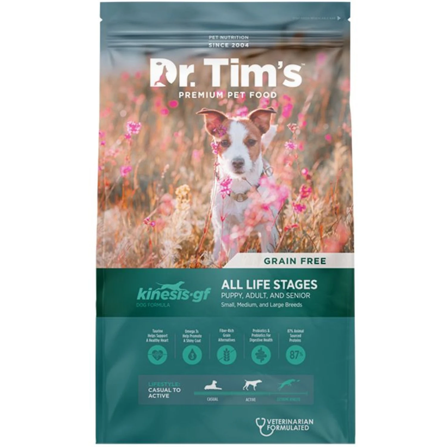 Dr. Tim's Grain-Free Kinesis Formula Dry Dog Food 3 Dr. Tim's Grain-Free Kinesis Formula Dry Dog Food