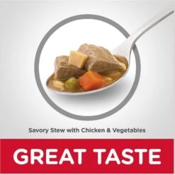Hill's Science Diet Adult 7+ Savory Stew With Chicken & Vegetables Canned Dog Food -Blue Buffalo || ROYAL CANIN || Wellness Sales 52801 PT5. AC SS1800 V1598152562