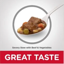 Hill's Science Diet Adult 7+ Savory Stew With Beef & Vegetables Canned Dog Food 16 Hill's Science Diet Adult 7+ Savory Stew With Beef & Vegetables Canned Dog Food -Blue Buffalo || ROYAL CANIN || Wellness Sales 52802 PT5. AC SS1800 V1598145698