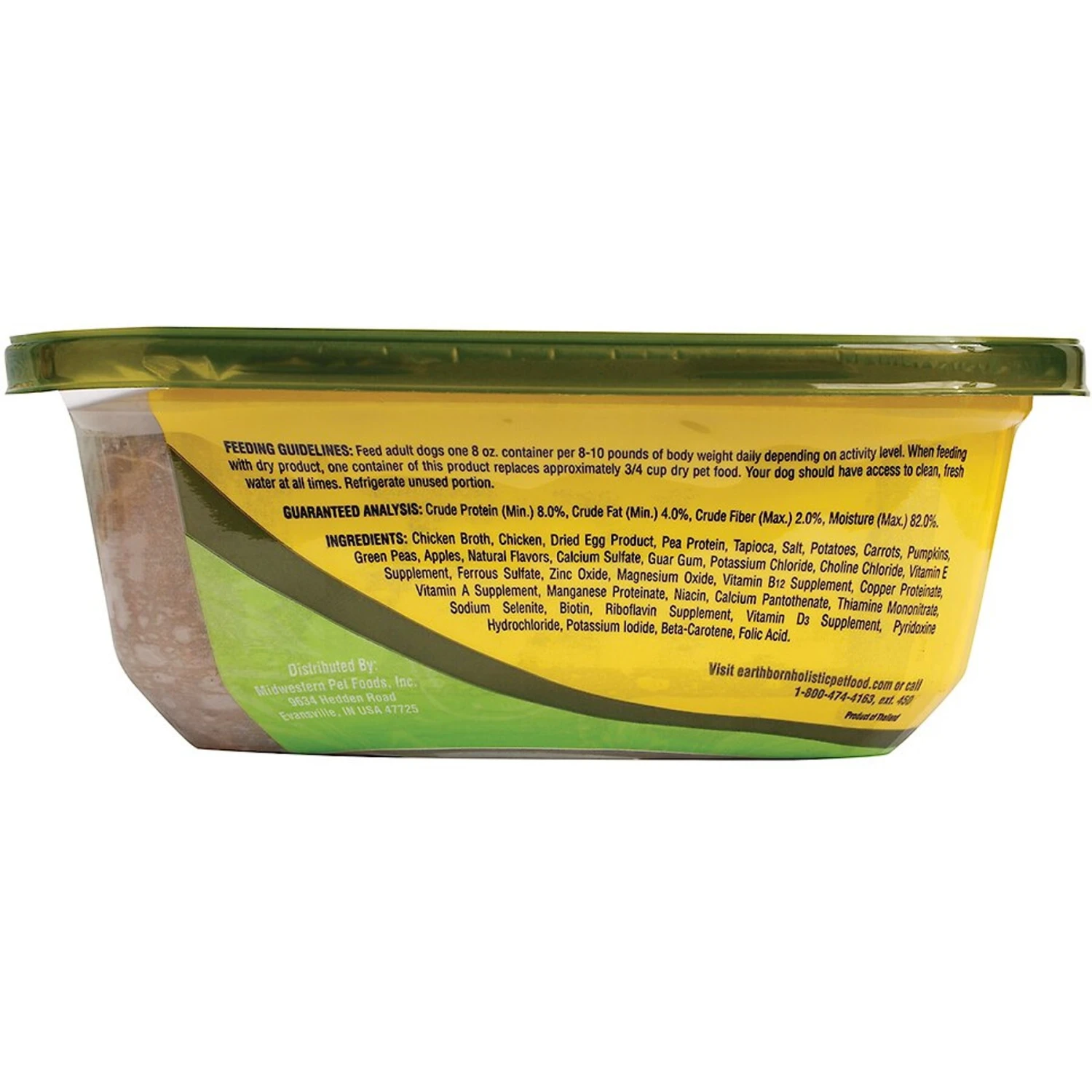 Earthborn Holistic Chip's Chicken Casserole Grain-Free Natural Moist Dog Food 4 Earthborn Holistic Chip's Chicken Casserole Grain-Free Natural Moist Dog Food - Image 2