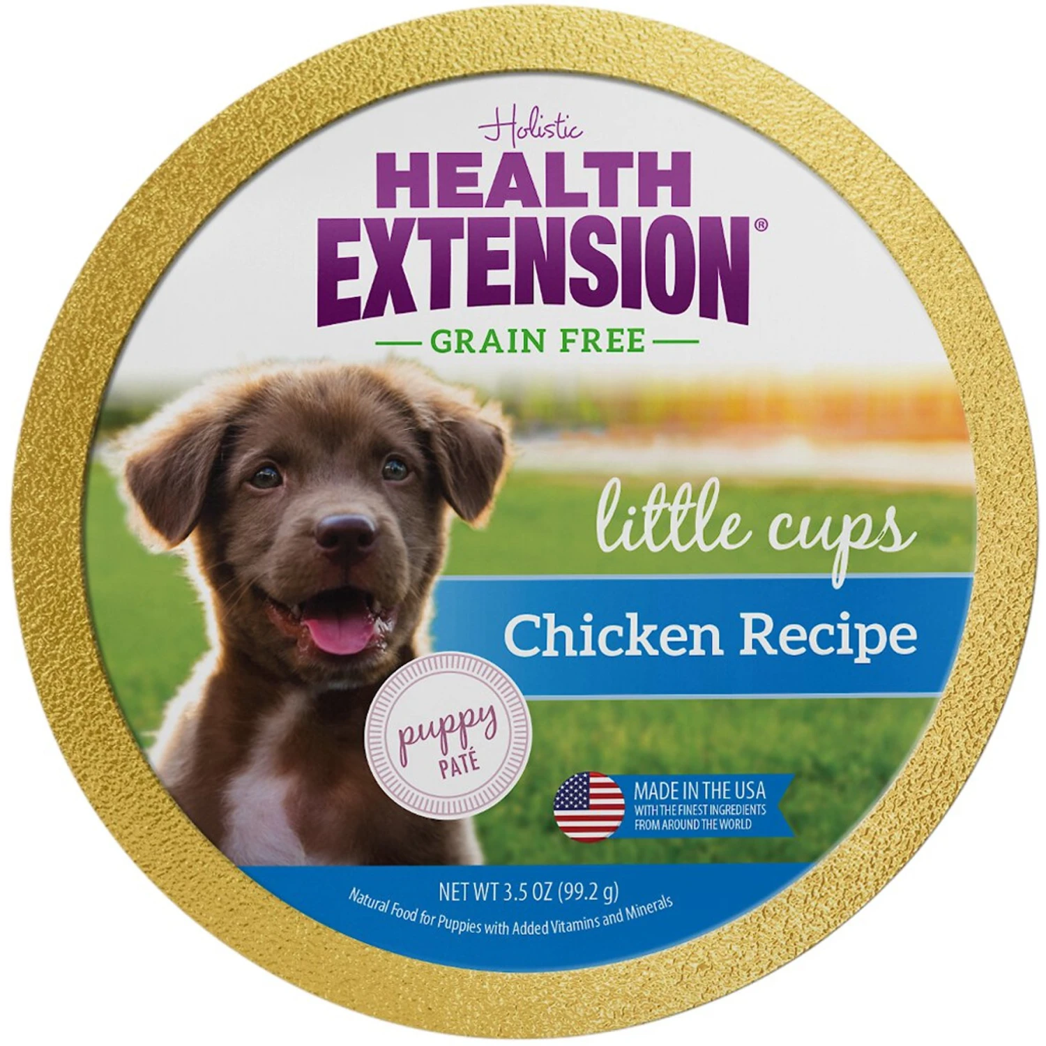 Health Extension Little Cups Grain-Free Chicken Wet Puppy Food, 3.5-oz Cup, Case Of 12 3 Health Extension Little Cups Grain-Free Chicken Wet Puppy Food, 3.5-oz Cup, Case Of 12
