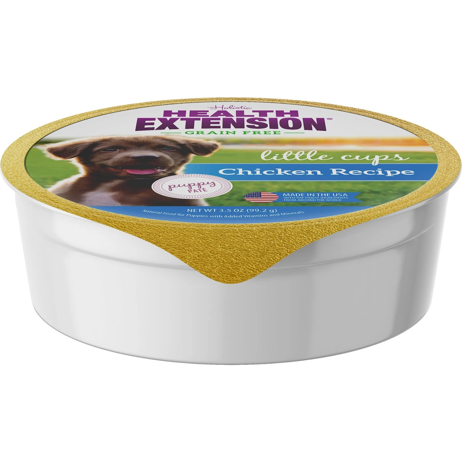 Health Extension Little Cups Grain-Free Chicken Wet Puppy Food, 3.5-oz Cup, Case Of 12 4 Health Extension Little Cups Grain-Free Chicken Wet Puppy Food, 3.5-oz Cup, Case Of 12 - Image 2