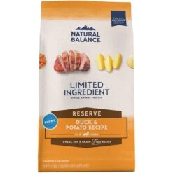 Natural Balance Limited Ingredient Reserve Grain-Free Duck & Potato Puppy Recipe Dry Dog Food