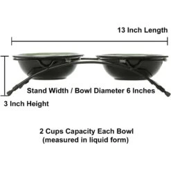 PetRageous Designs Buddy's Best Double Diner Elevated Dog & Cat Bowls -Blue Buffalo || ROYAL CANIN || Wellness Sales 54957 PT3. AC SS1800 V1660339304