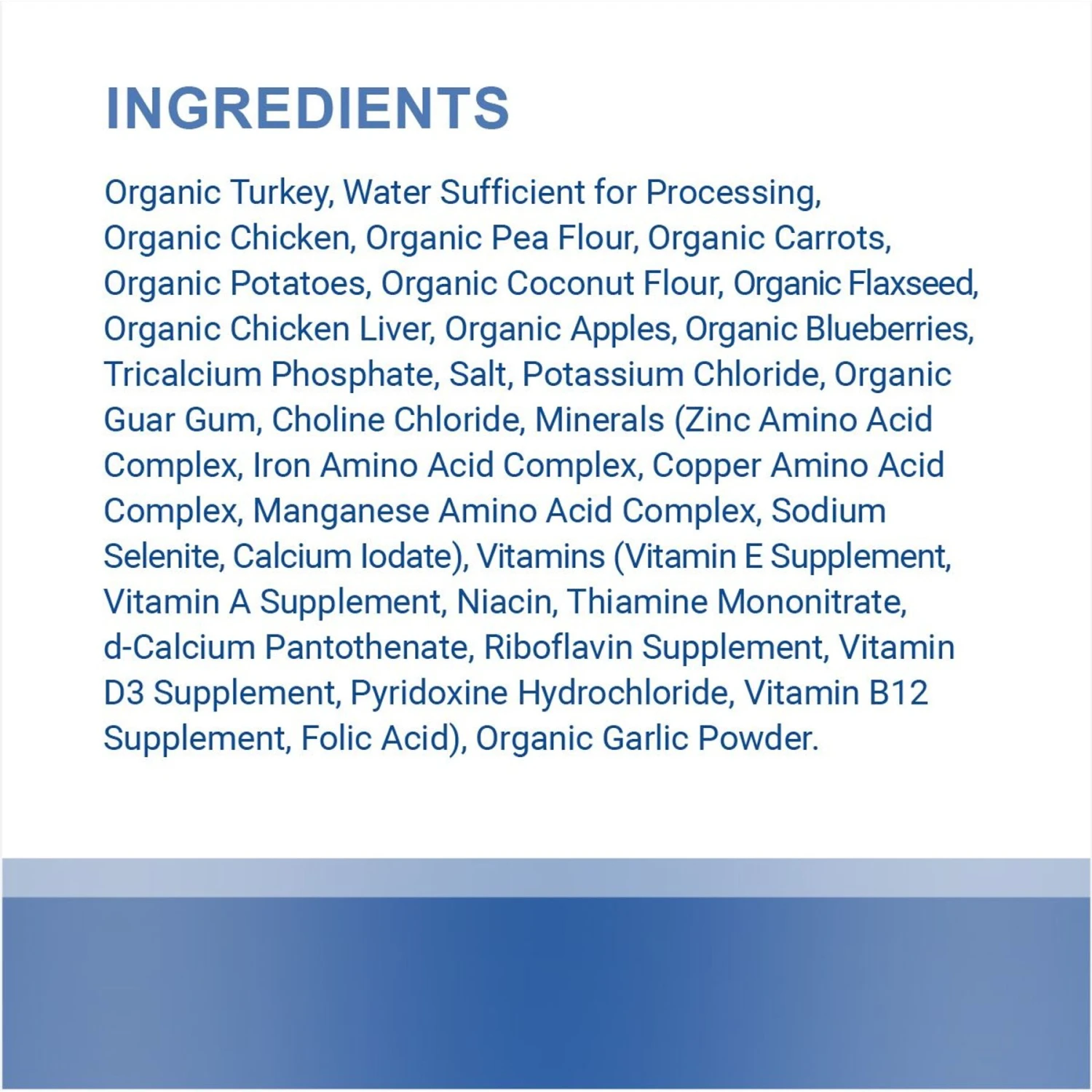 Castor & Pollux Organix Grain-Free Organic Turkey & Vegetable Recipe Adult Canned Dog Food 4 Castor & Pollux Organix Grain-Free Organic Turkey & Vegetable Recipe Adult Canned Dog Food - Image 2
