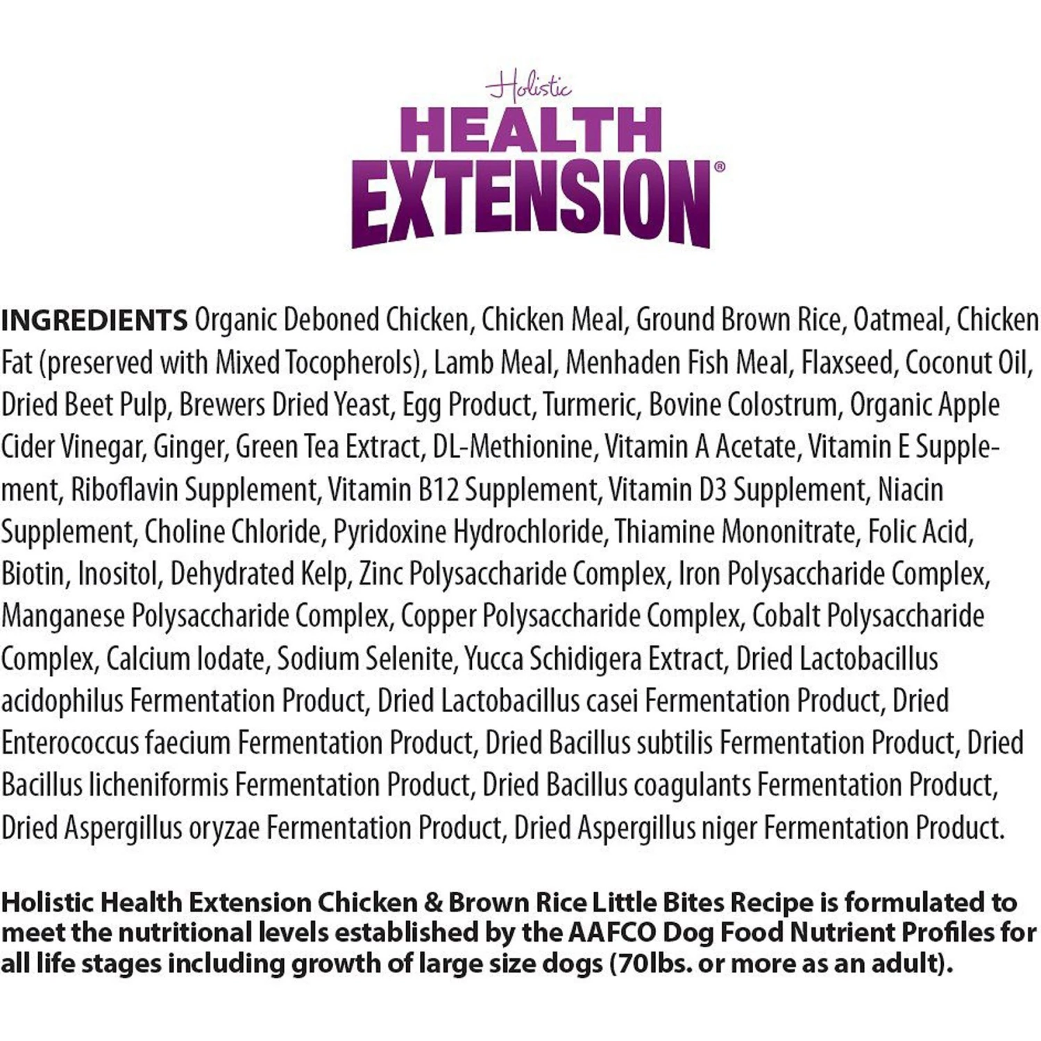 Health Extension Little Bites Chicken & Brown Rice Recipe Dry Dog Food & Health Extension Super Bites Chicken Recipe Freeze-Dried Raw Dog Food Mixer 6 Health Extension Little Bites Chicken & Brown Rice Recipe Dry Dog Food & Health Extension Super Bites Chicken Recipe Freeze-Dried Raw Dog Food Mixer - Image 4