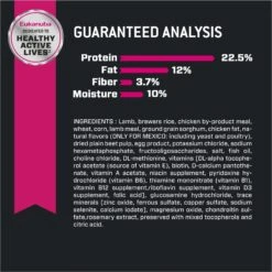 Eukanuba Adult Large Breed Lamb 1st Ingredient Dry Dog Food -Blue Buffalo || ROYAL CANIN || Wellness Sales 552366 PT5. AC SS1800 V1677171351