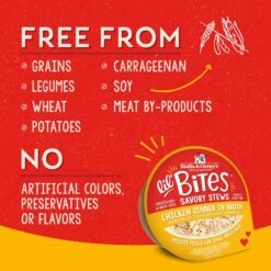 Stella & Chewy's Lil Bites Savory Stews Grain-Free Chicken In Broth Flavored Shredded Small Breed Wet Dog Food, 2.7-oz Cup, Case Of 12 -Blue Buffalo || ROYAL CANIN || Wellness Sales 564726 PT4. AC SS1800 V1657659682