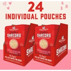 Stella & Chewy's Stella’s Shredrs Cage Free Chicken & Chicken Liver Recipe In Broth Adult Wet Dog Food, 2.8-oz Pouch, Case Of 24 13 Stella & Chewy's Stella’s Shredrs Cage Free Chicken & Chicken Liver Recipe In Broth Adult Wet Dog Food, 2.8-oz Pouch, Case Of 24 -Blue Buffalo || ROYAL CANIN || Wellness Sales 565182 PT4. AC SS1800 V1657659688