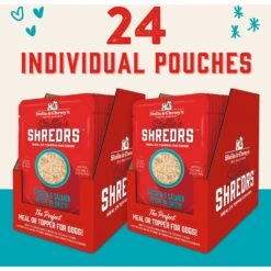 Stella & Chewy's Stella’s Shredrs Cage Free Chicken & Salmon Recipe In Broth Adult Wet Dog Food, 2.8-oz Pouch, Case Of 24 -Blue Buffalo || ROYAL CANIN || Wellness Sales 565198 PT4. AC SS1800 V1657659688