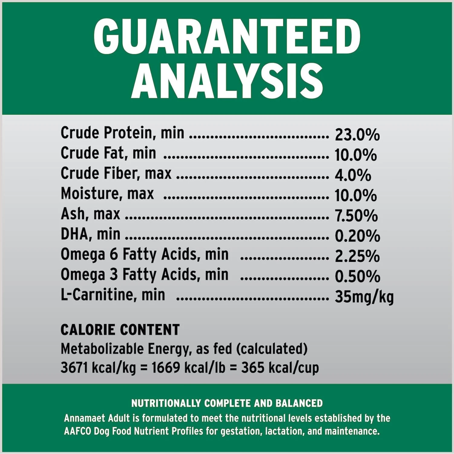 Annamaet Original Adult Formula Dry Dog Food 7 Annamaet Original Adult Formula Dry Dog Food - Image 5