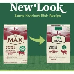 Nutro Max Adult Farm-Raised Beef Recipe Natural Dry Dog Food, 25-lb Bag -Blue Buffalo || ROYAL CANIN || Wellness Sales 569542 PT2. AC SS1800 V1702666949
