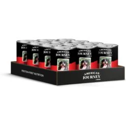 American Journey Beef Recipe Grain-Free Canned Dog Food & American Journey Beef & Chicken Recipe Grain-Free Canned Dog Food -Blue Buffalo || ROYAL CANIN || Wellness Sales 574662 PT2. AC SS1800 V1694611051